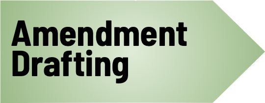 Amendments Process - Amendment Drafting