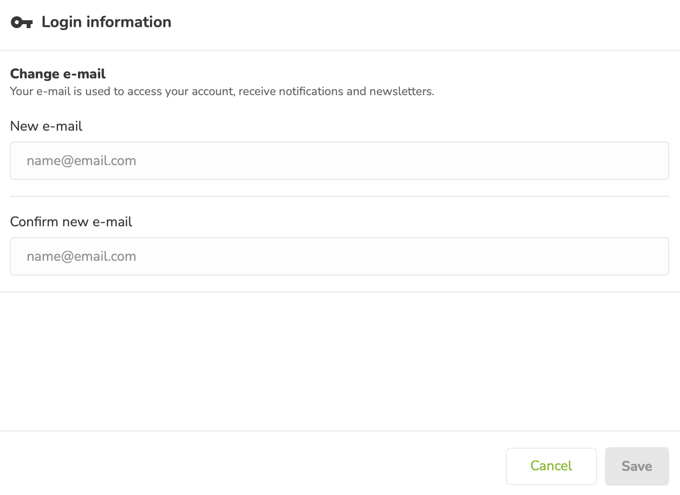 TownSq Change Email Address