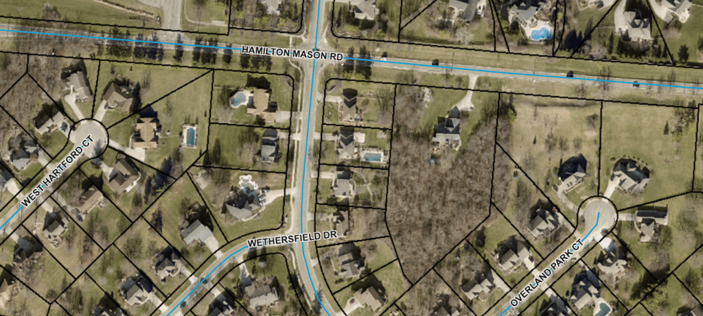 Right of Way on properties